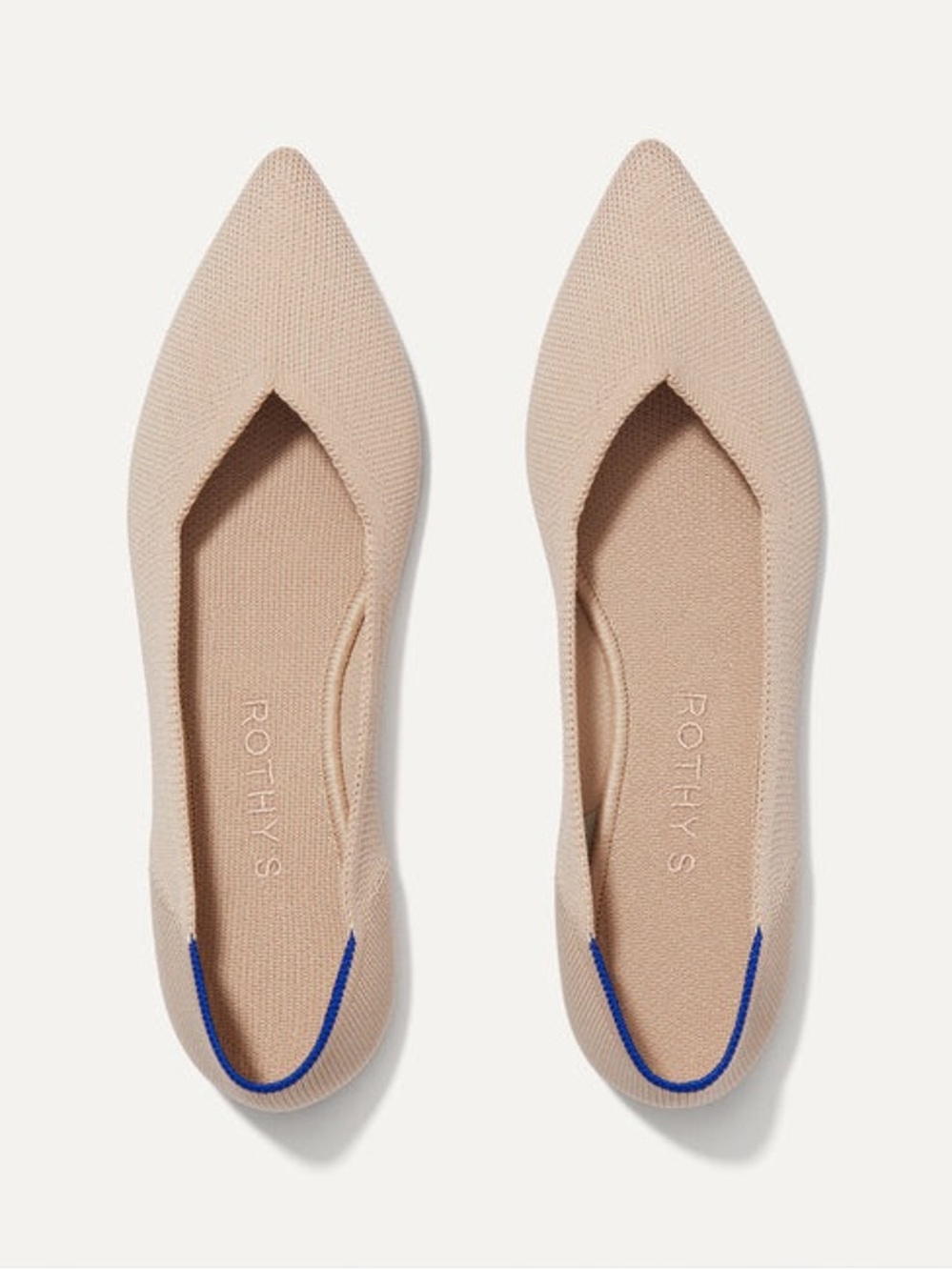 Rothy’s The Point in Nude Ecru